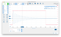 oscilloscope output with no metal present